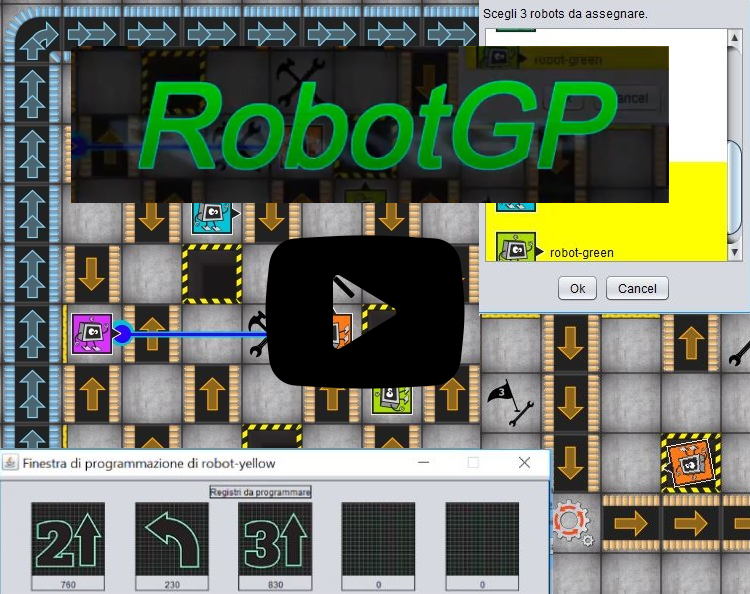 GitHub - DrLux/RobotGP: A multiplayer game developed in Java